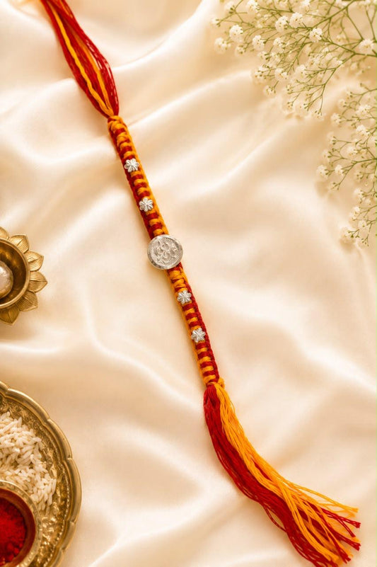 Premium Om Lord Ganesha Designer Rakhi for Brother