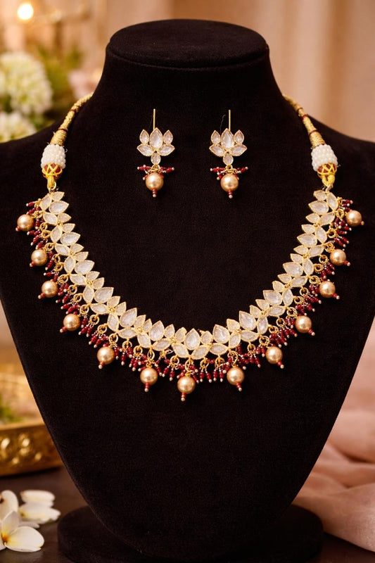 Kundan Ruby Set